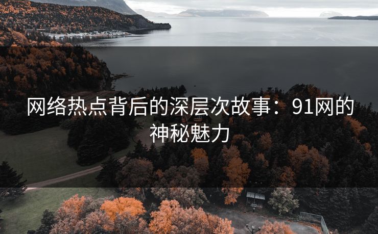 网络热点背后的深层次故事：91网的神秘魅力